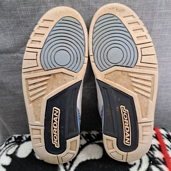 Nike Air Jordan 3 Retro UNC CT8532-104 Mens Sz 9.5 White Blue Og III - Picture 6 of 14